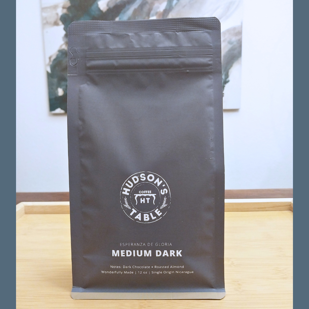 Medium Dark Coffee - Whole Bean - Hudson's Table